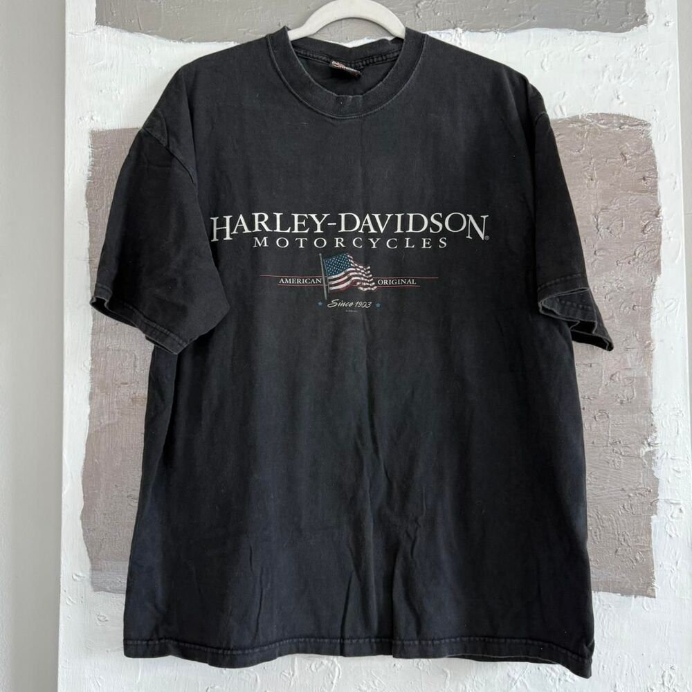 Vintage faded Harley Davidson 90s shirt